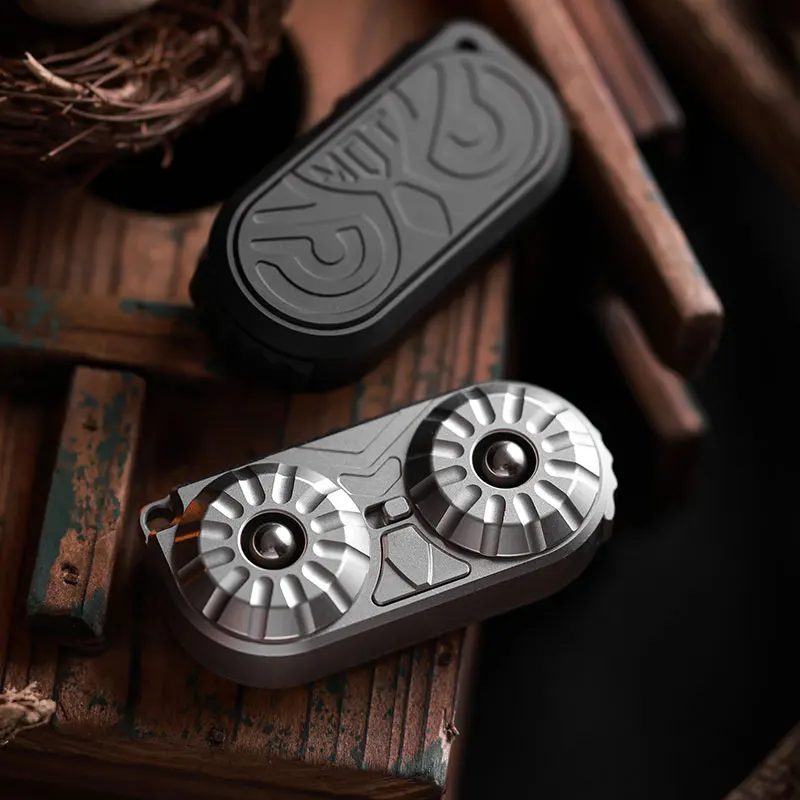 BPMODS &MOT OWL S.S Composite Push Slider Fidget Sliders Magnetic Levitation Toys Office Desk Gadgets Juguetes Inquietos