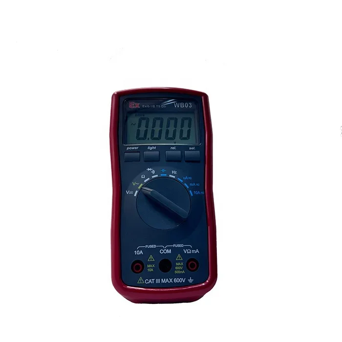 WB03 digital multimeter meter precision digital multimeter Explosion-proof Digital Multimeter