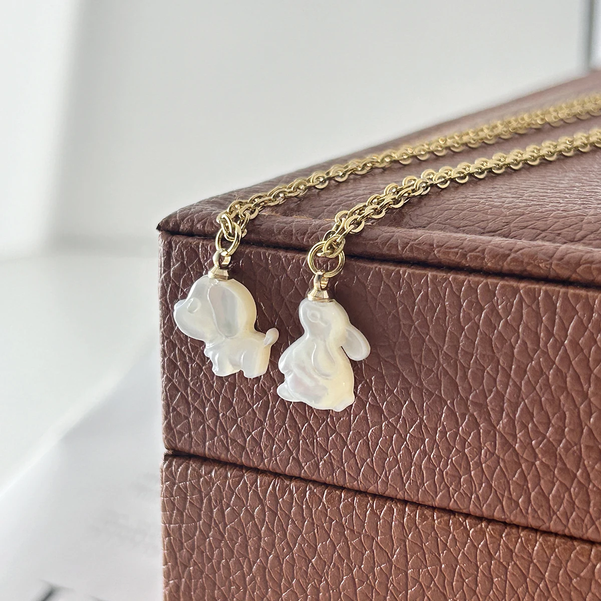 Fashion Temperament Joker Chain Necklace Women\'s Jewelry New Korea Exquisite Simple Rabbit Pendant Necklace