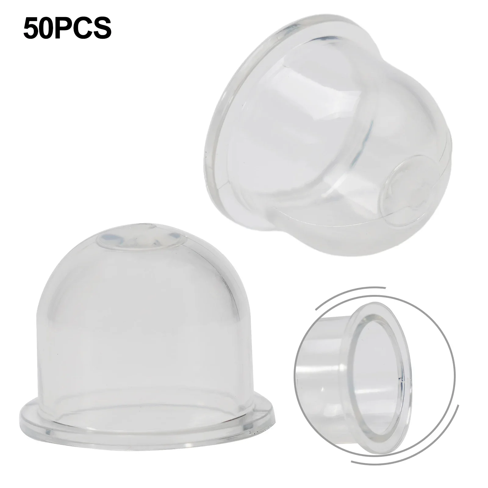 카브레타 프라이머 벌브 오일 컵 PVC 투명 트리머, 19mm 스몰 사이즈 브러시 커터 액세서리, 체인 톱 부품