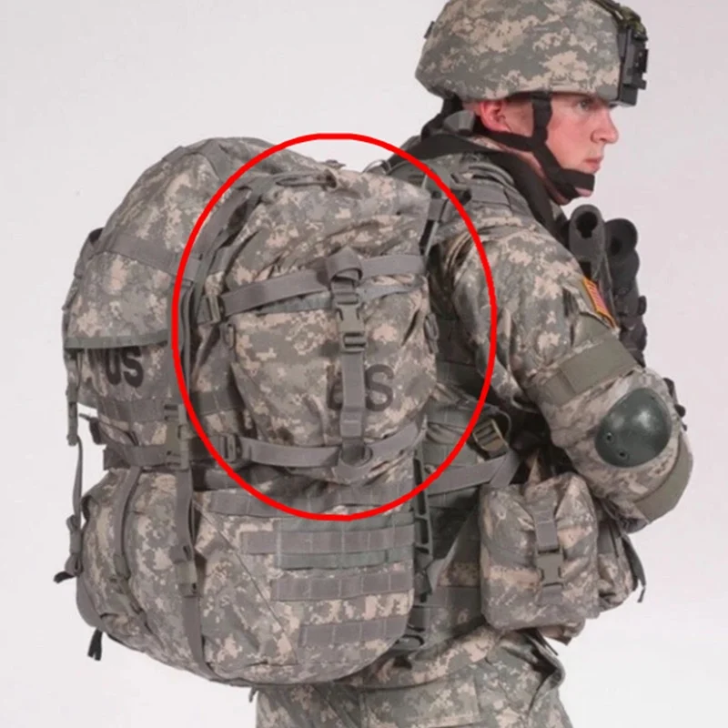 Bolsa de carga MOLLE modular para equipamiento táctico ACU - imagen 4