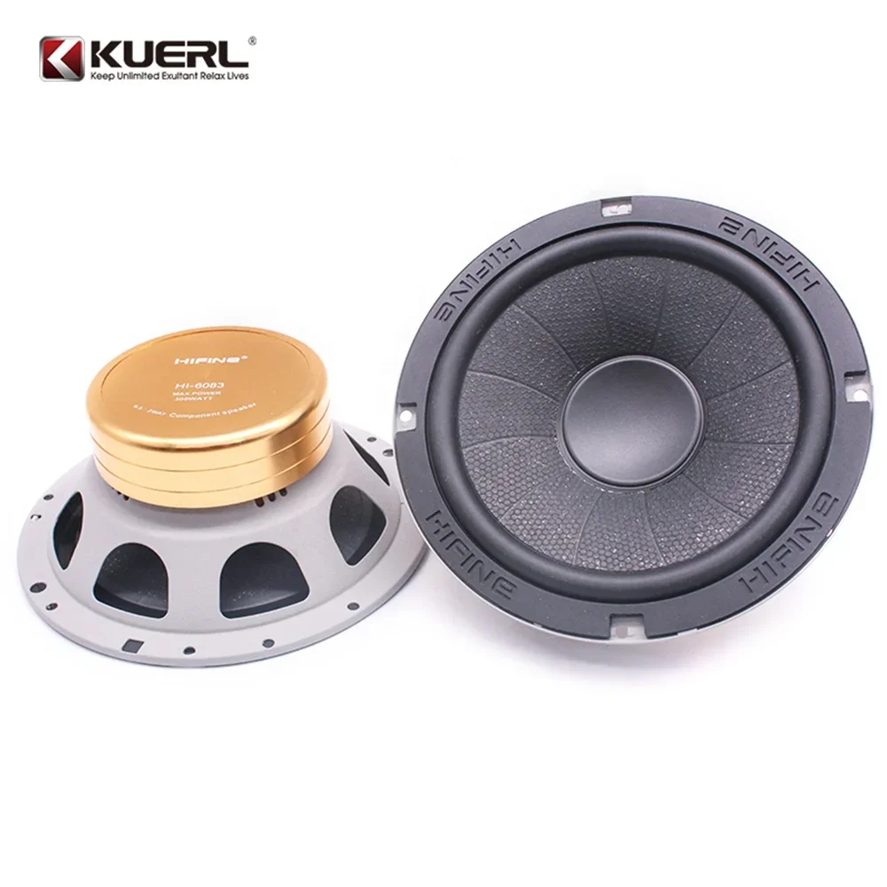 New product best price 6.5 inch car audio speaker high quality 3 way component car speaker