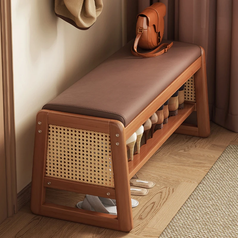 Organizer Storage Shoe Cabinet Box Nordic Bench Luxury Designer Shoe Cabinet Space Saving Show Wooden Zapatero Home Furniture
