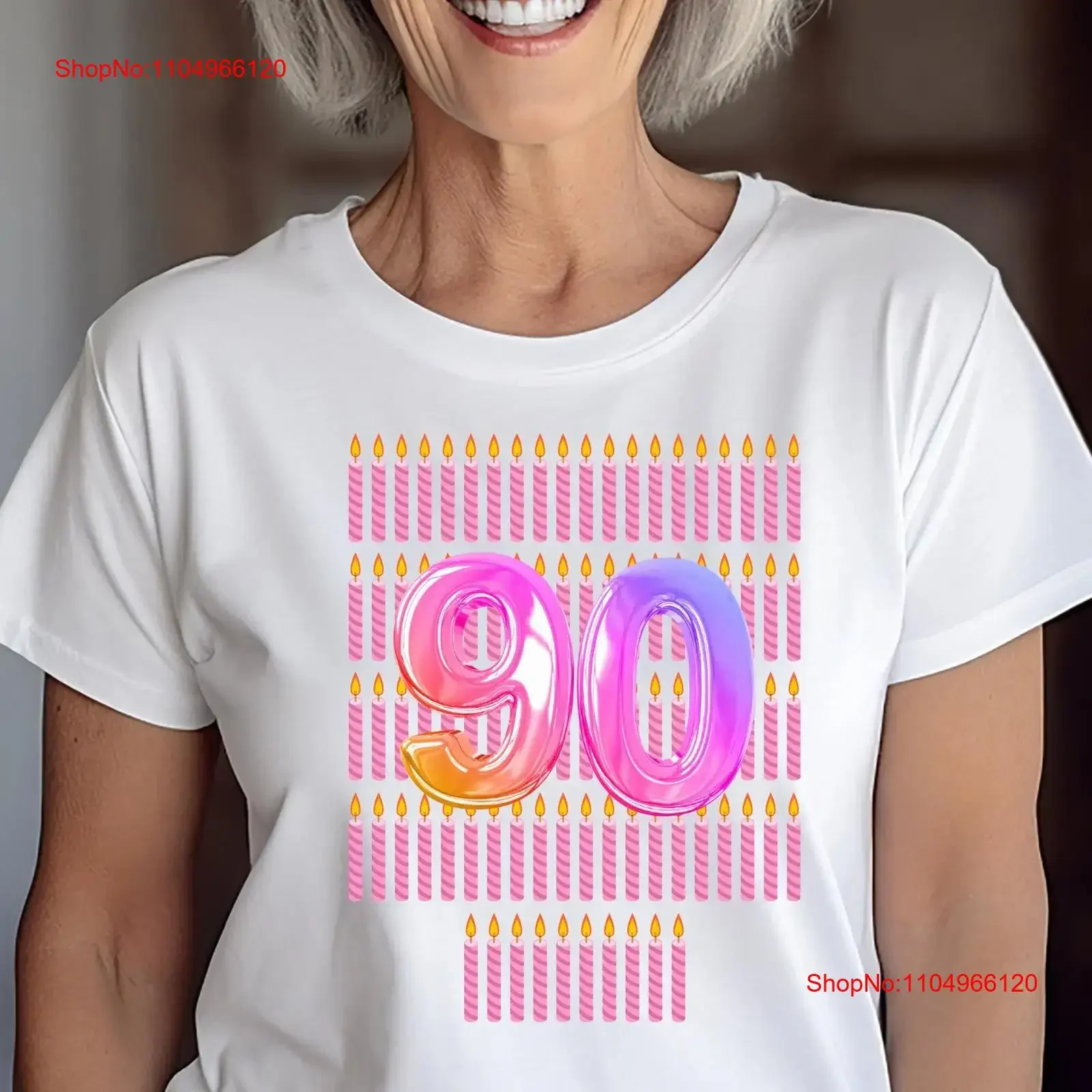 90th Birthday 90 Year Old T Shirt Funny Bday Great Grandma vintage Washed Comfortable Casual designer clothes Unisex homme