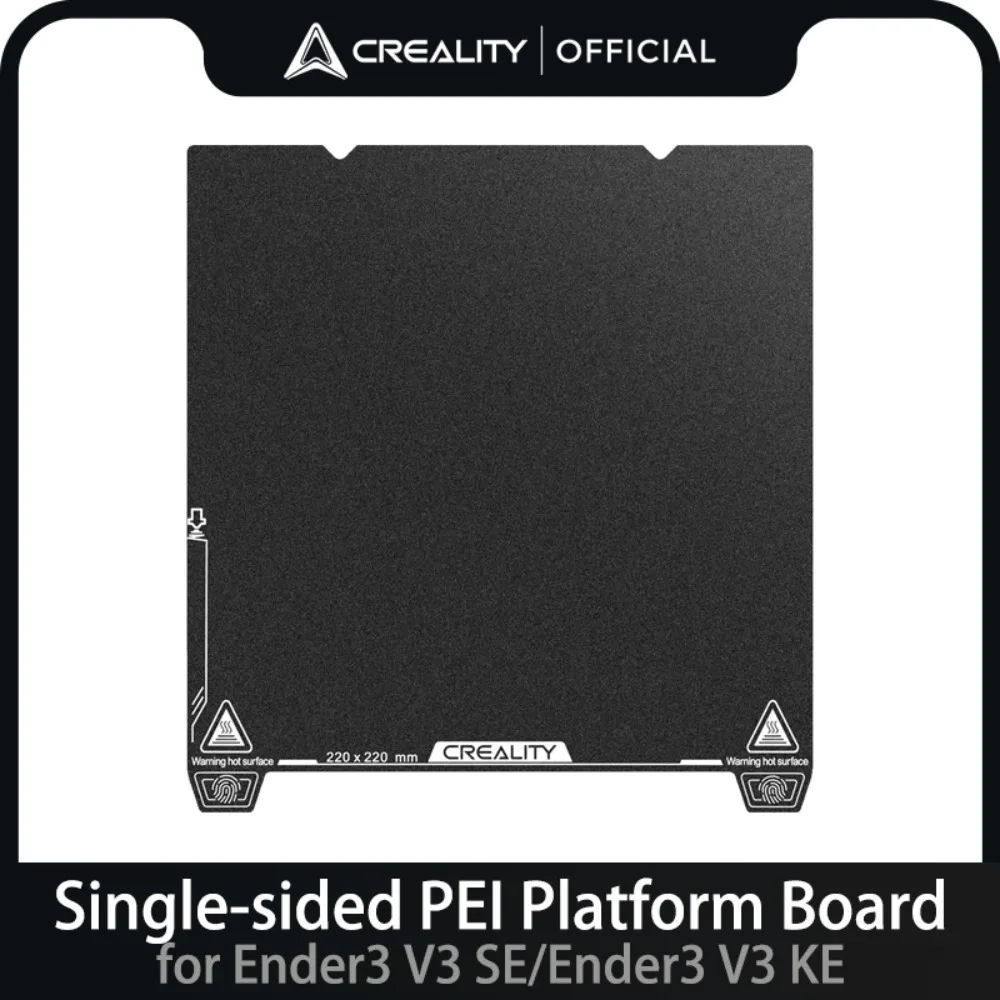 

Односторонняя плата платформы Creality PEI Ender3 V3 SE/Ender3 V3 KE/CR-10 SE/Ender 3 S1/Ender3 S1 PRO/Ender3 V2 NEO/Ender 5 S1