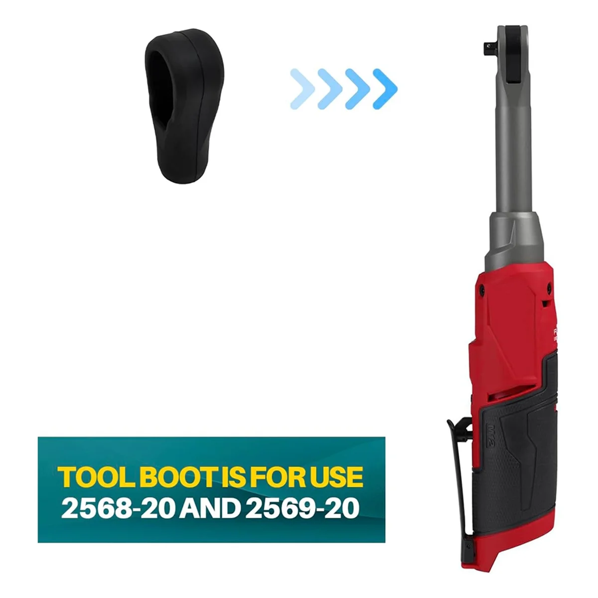 

Защитный чехол BAAQ 49-16-2569 Защитный чехол с трещоткой для FUEL с увеличенным вылетом 1/4 дюйма и 3/8 дюйма с трещоткой