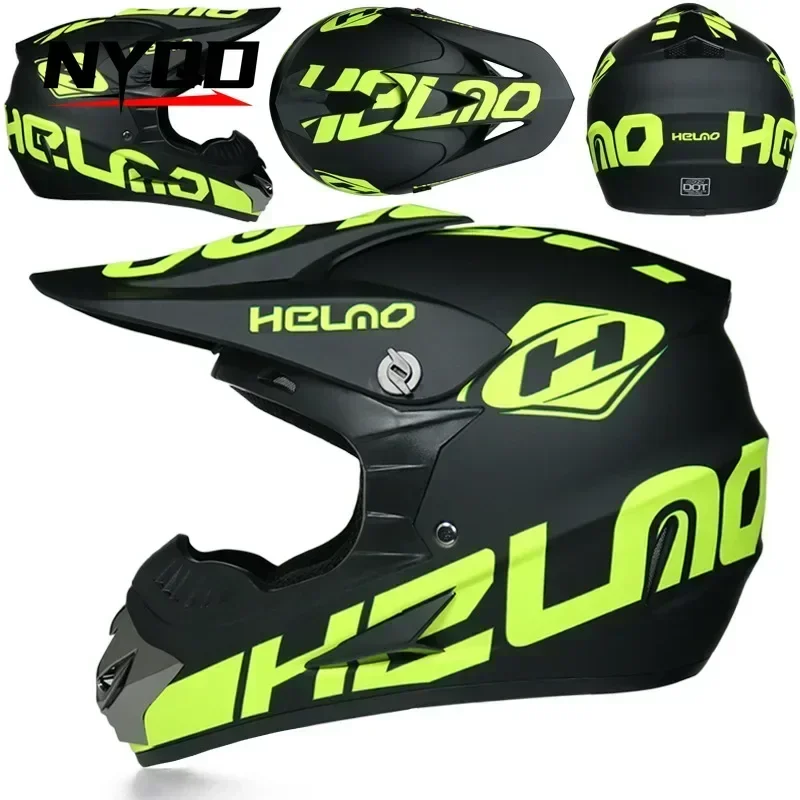 Star Cartoon Capacete para Crianças, Corrida de Motocicletas, Bicicleta, ATV, Dirt Bike, Downhill Cross, Motocross, Mais novos