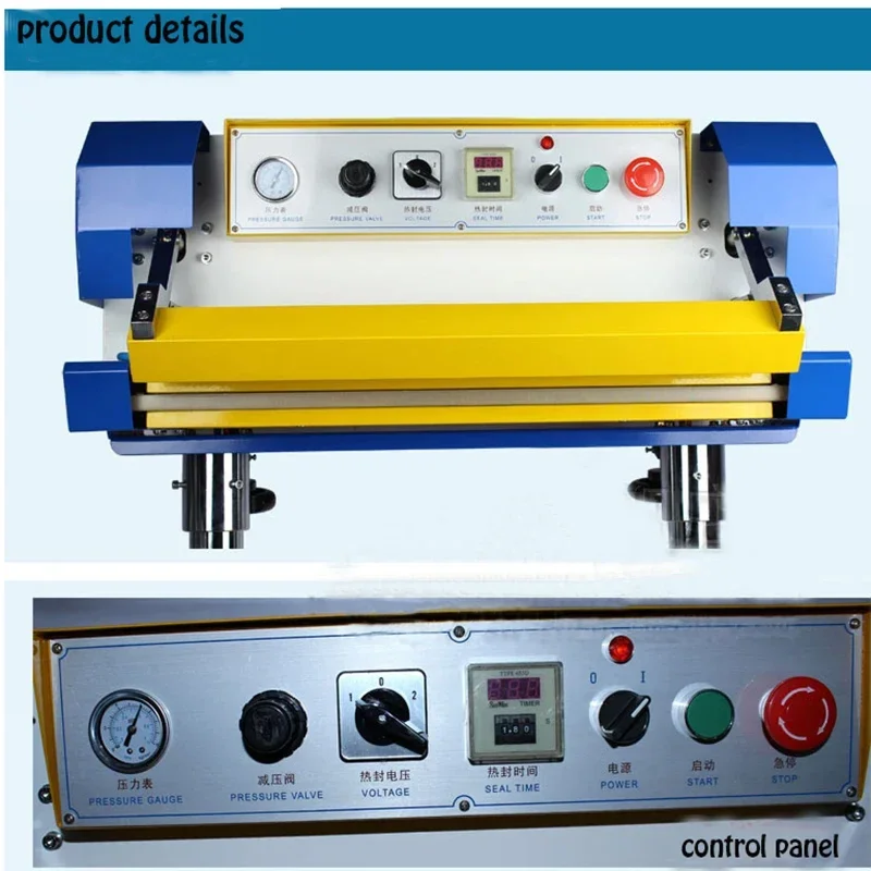 Pneumatic Sealing Machine Fertilizer Bag Sealing Machine Plastic Bags Sealing Machine QF-600L