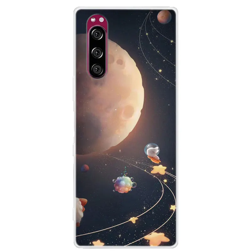 For Sony Xperia 5 Case Xperia5 Bumper Silicone TPU Soft Phone Cover For Sony experia 5 J9210 J8210 J8270 6.1\