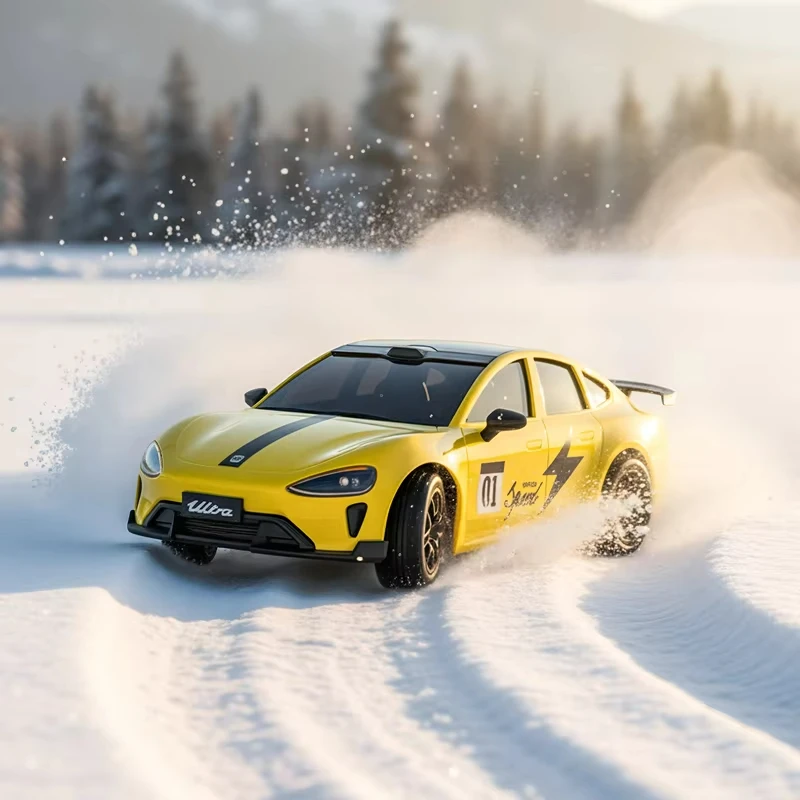 

Мини-автомобиль с дистанционным управлением, полноприводный гоночный трюк, высокоскоростной дрифт-автомобиль, технология, крутой автомобиль, освещение гоночного автомобиля