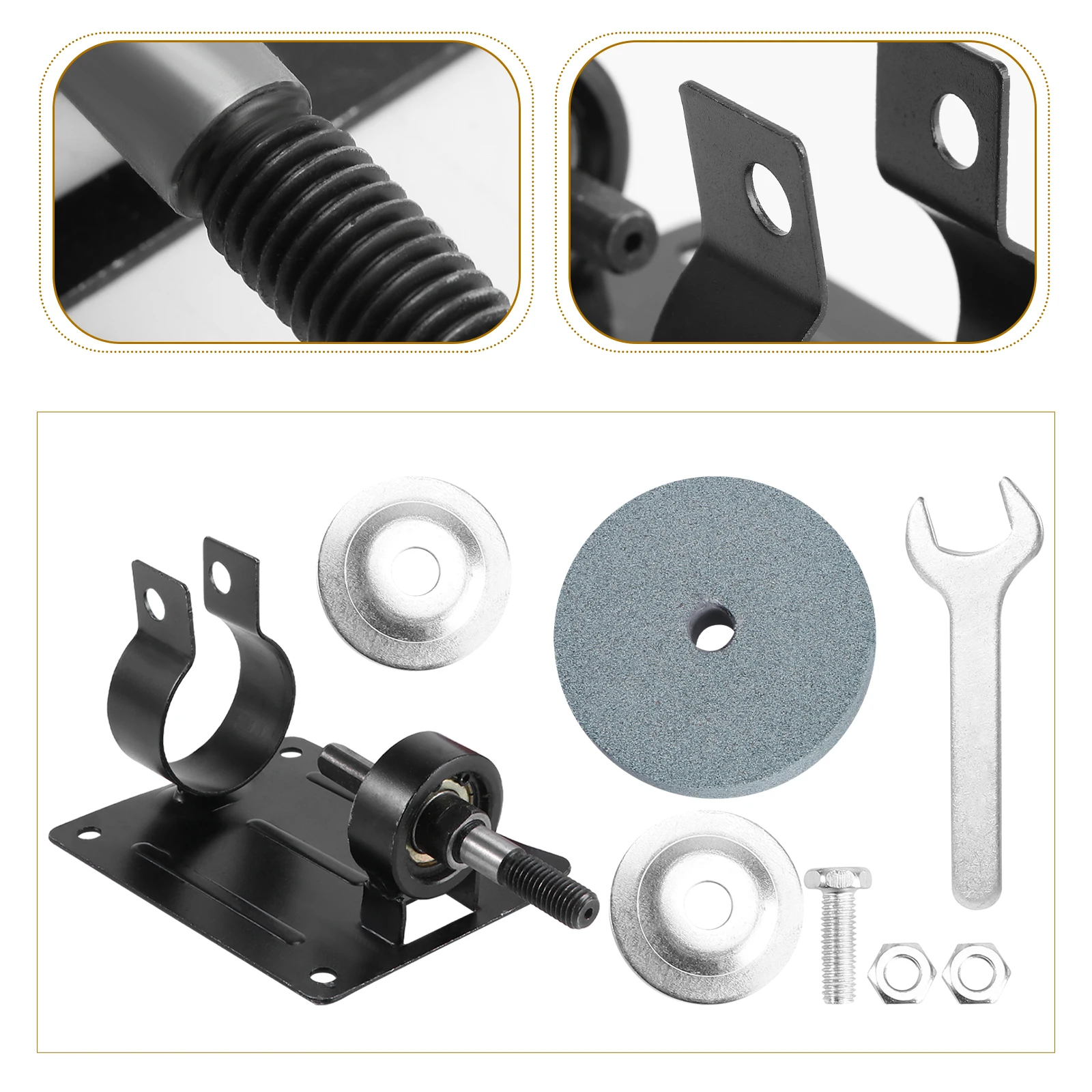 

Electric Drill Grinder Grinding Machine Support Fixed Base Fixing Rack for Jewelry Bracket Black