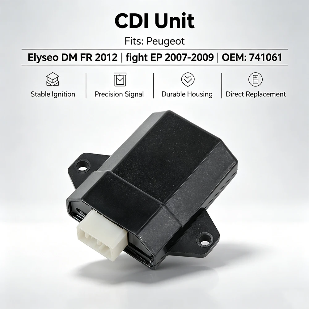 741061 Unit CDI For Peugeot Elyseo DM FR 50cc/100cc fight 2 SP EP LCT FR LZ SP2 Vivacity 100 50 before Speedfight 50 Air Cooled