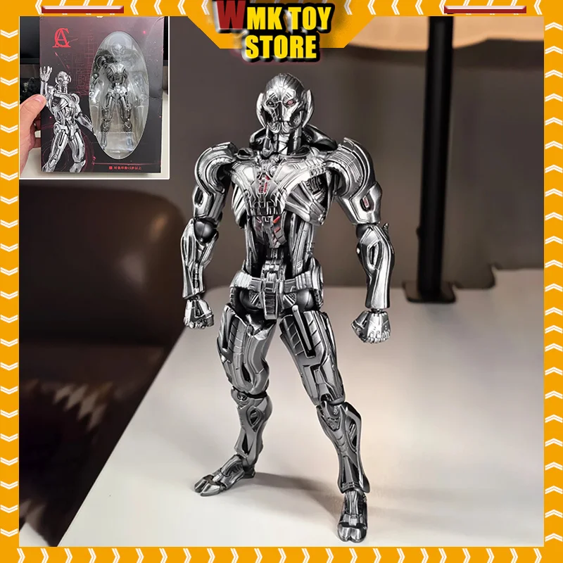 

In Shock 16cm Ultron Action Figures Kaiyodo Amazing Yamaguchi Avengers Anime Collection Ko Model Desktop Oranment Toys Gift