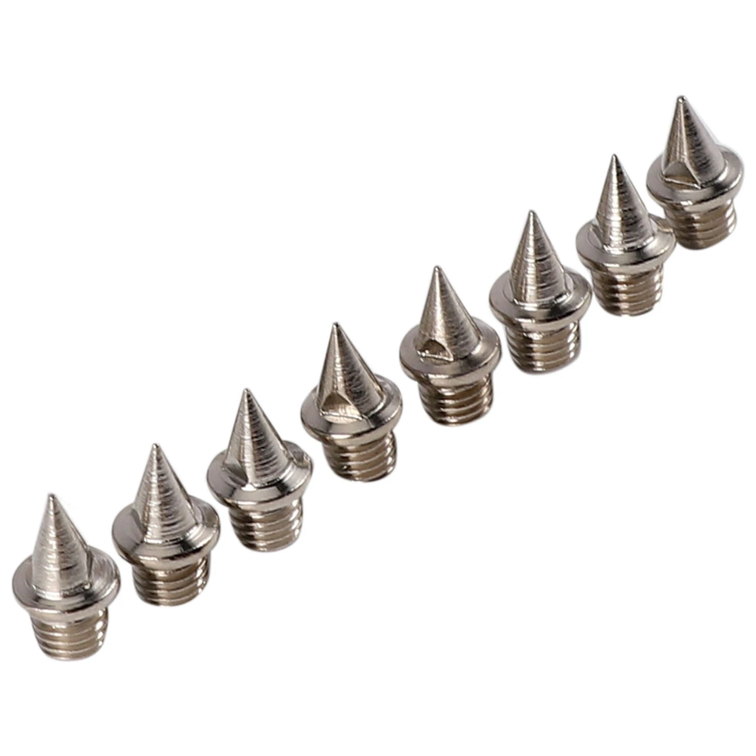 New 120Pcs Spikes Studs Cone Replacement Shoes Spikes for Sports Running Track Shoes Trainers Screwback Gripper 7Mm K