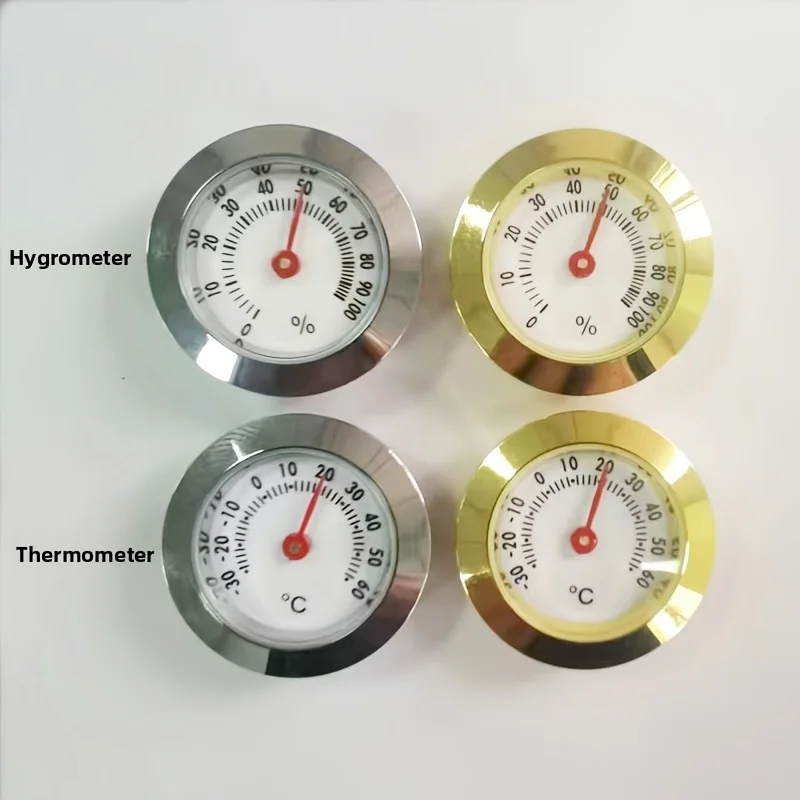 28mm dial higrômetro termômetro instrumento caso medição de umidade celsius fahrenheit medidor de umidade incorporado