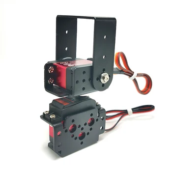 Manipulateur de robot rotatif 2 DOF MG996, kit de cardan méc...