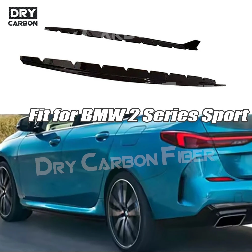 

Для BMW 2 серии F44 2021-2025: Накладки на пороги, расширители боковых юбок, накладки на бампер, глянцевый черный ABS, карбоновый дизайн