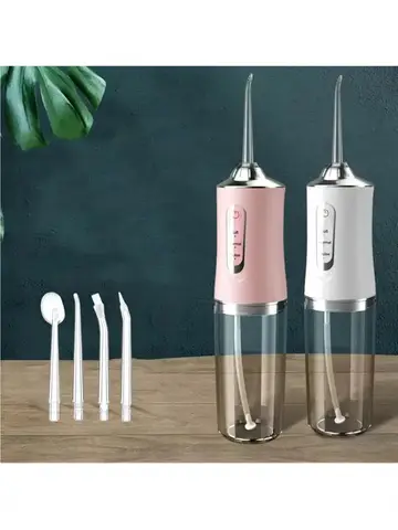 Electric Water Floss, Intelligent Chip, Precise Pressure Control, 360 Degree Rotating Nozzle, Tooth Cleaning Device