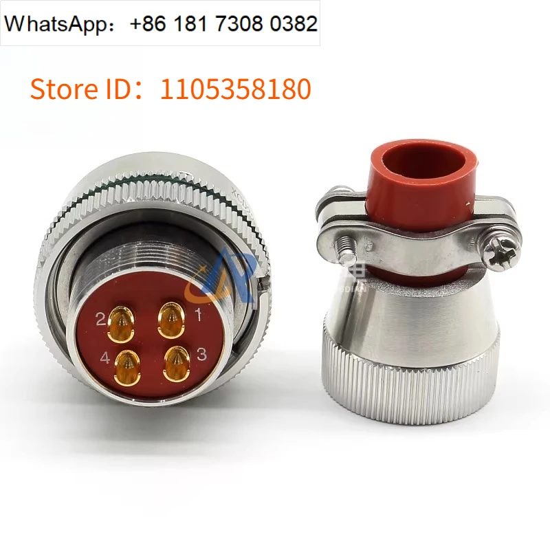 High Current 4-Pin Power Connector XCD22T4K1P40(W) XCD22T4Z1P40(W) XCD22F4K1P40(W) XCD22F4Z1P40(W)