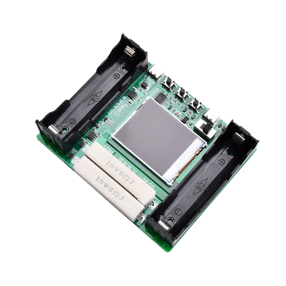Digitales LCD-Display Batteriekapazitätstester MAh MWh für 18650 Lithium-Batterie Typ-C Messleistungs-Detektormodul – Detail 12