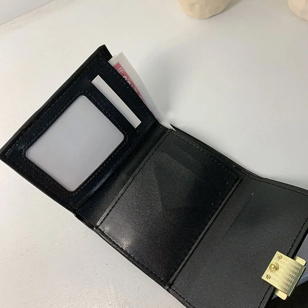 

Women Female Mini Clutch Bag Multi-Card Short Wallet Card Holder Vintage Coin Purse Small Purse