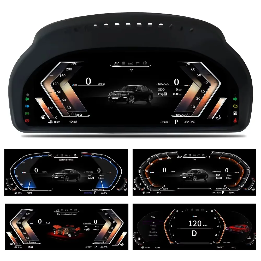 Для BMW 5 серии GT-F07 2009-2016 CIC/NBT Linux система спидометра приборная панель автомобиля COREYES 12,3-дюймовый цифровой приборный кластер