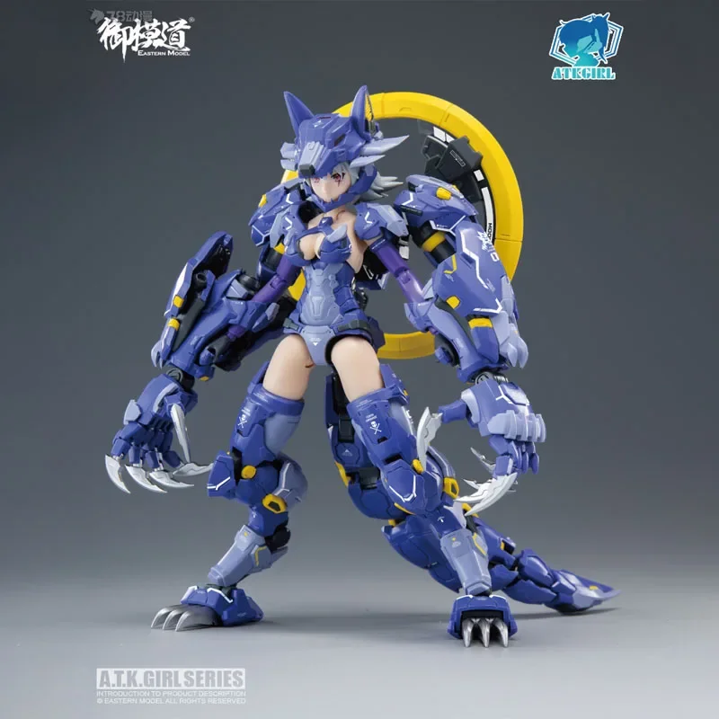 EMODEL  Original OPTION PARTS SET A.T.K.GIRL  Endless Night Fenrir Anime Action Figure Assembly Toys Gifts for Boys