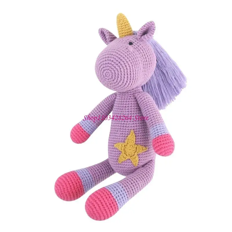 

Crochet Baby Doll Stuffed Animal Handmade Bunny Soothing Toy Newborn Sleep Aid Gift Photography Prop