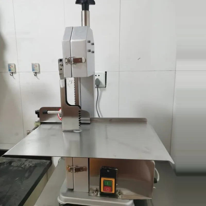 110V 220V Desktop Bone Cutter Household Electric Bone Sawing Machine Kitchen Trotter Steak Frozen Meat Cut Equipment For Sale