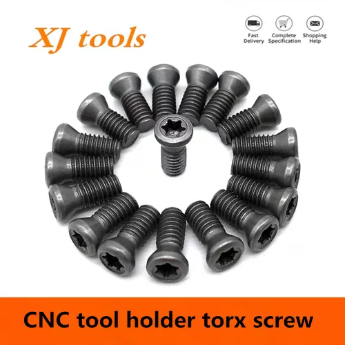 Tornillo nuevo M1.5 M1.6 M2 M2.5 M3 M3.5 M4 M5 M6, tornillo Torx de inserción CNC para reemplazar insertos de carburo, soporte de herramientas de torno CNC