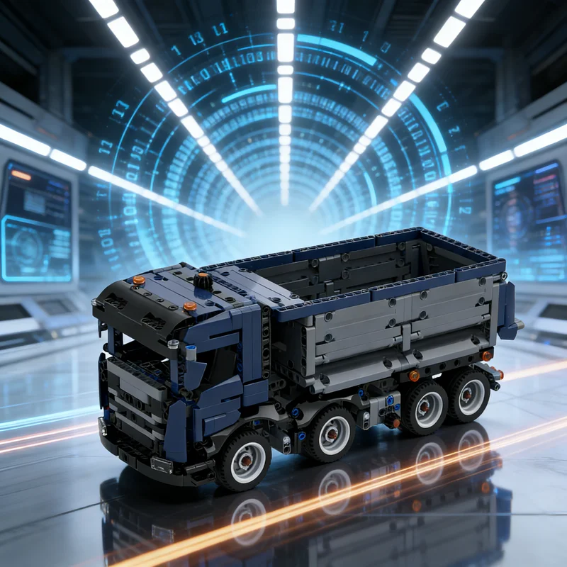 763-pieces-moc-scania-xt-camion-benne-modele-technique-blocs-de-construction-jouets-architecture-cadeaux-de-noel-briques-Educatives-enfants