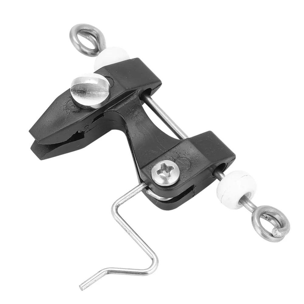 2PCS Durable Adjustable Release Clips 7.5×3.5cm Fishing Accessories Outrigger Clips ABS Downrigger Clips Boating Fishing