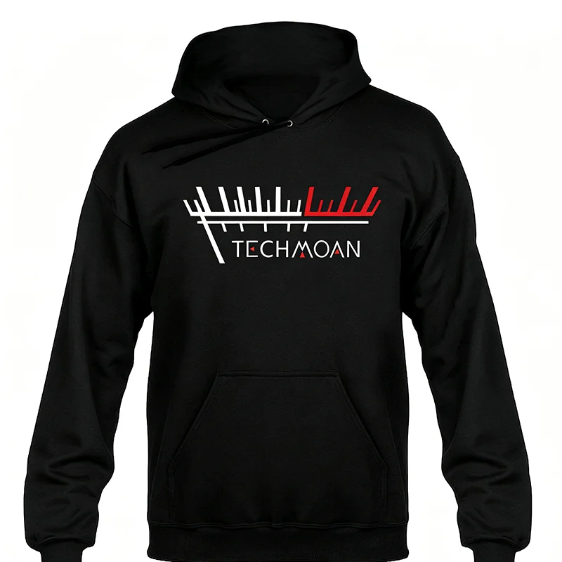 Audio Music Logo - Techmoan VU Meter Logo Hoodie Sweatshirt