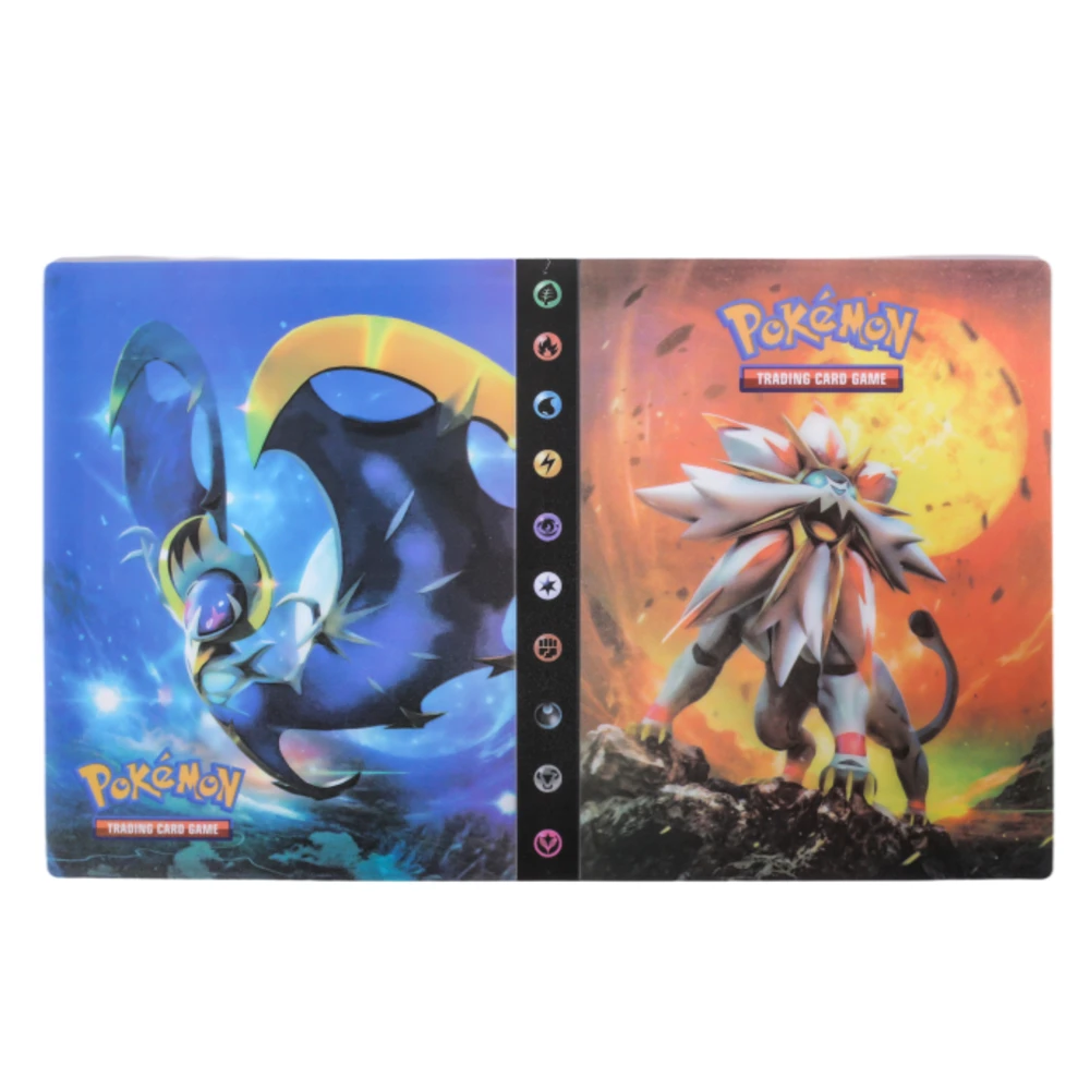 240 stuks Charizard Mewtwo houder map collectie map kaarthulzen beschermer notitieboekje Pokemon album kaart opbergboek display