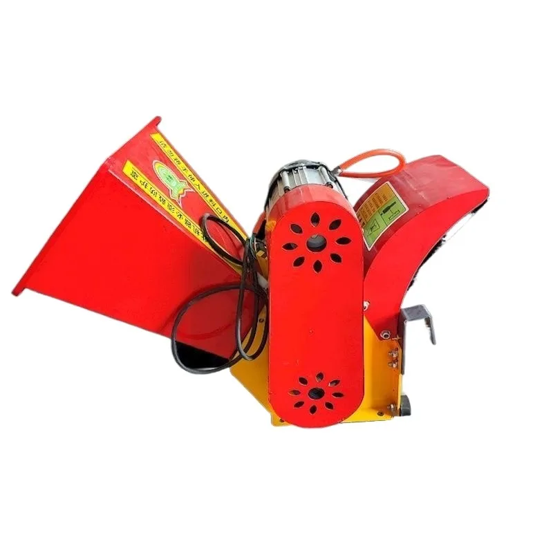 Portable guillotine machine Dry and wet silk kneading machine Mobile branch crusher Household grinder