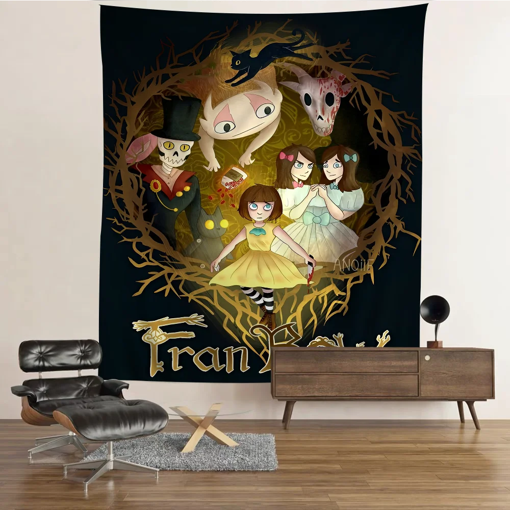 F-Fran B-Bow DIY Wall Tapestry Hanging Tarot Hippie Wall Rugs Dorm Home Decor