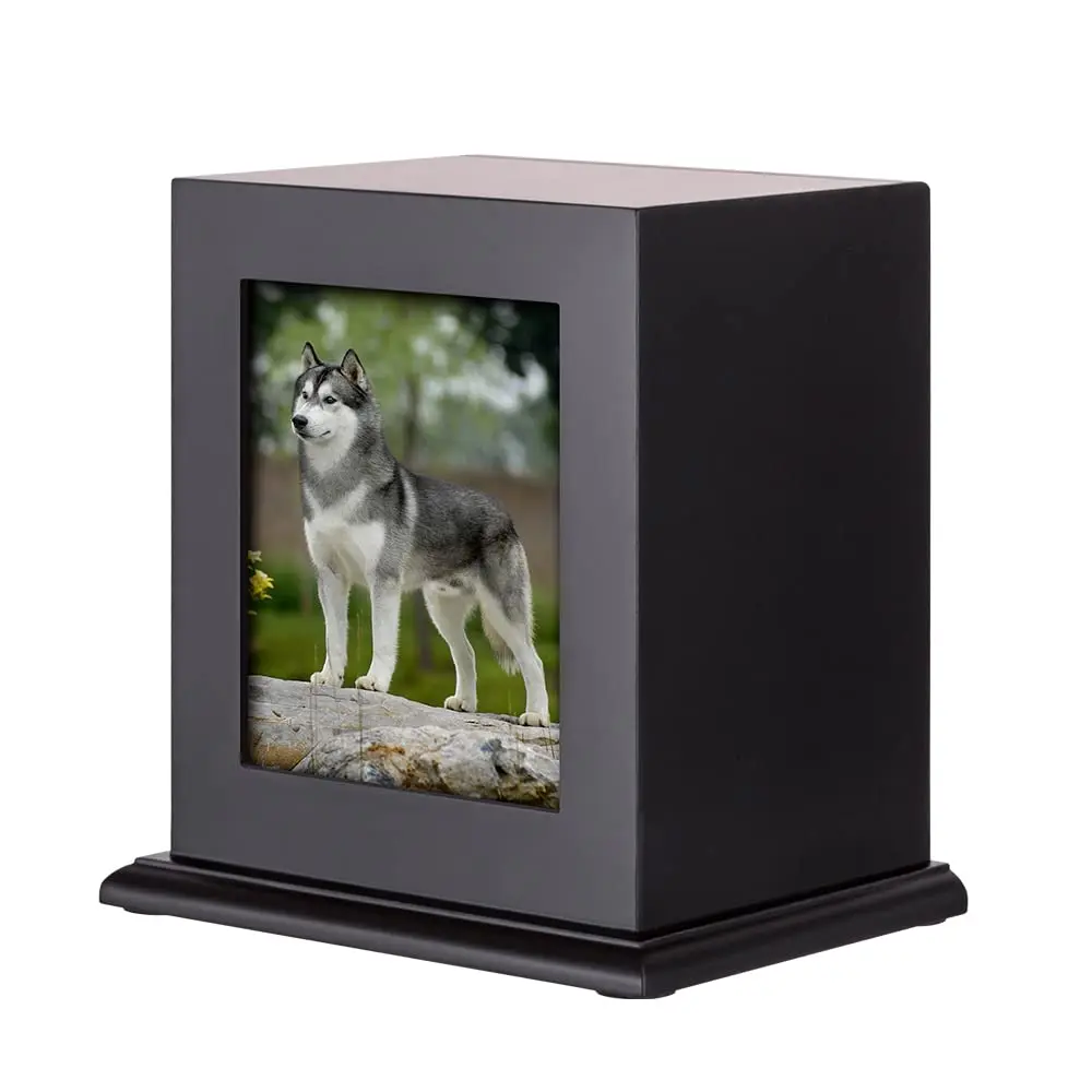 Custom Barrel Human Remains Small Dove Personalized Design Inlay Box Wooden Cremation Urns Pet Urn Dog Wood for Pets