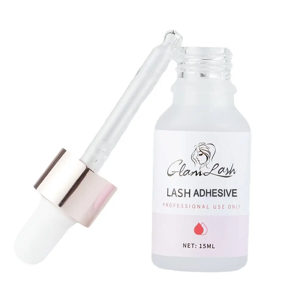 GLAMLASH 10ml/15ml Super Adhesive Fixing Agent For Eyelash Extensions Primer For Lashes Glue Help Adhesive For Eyelash