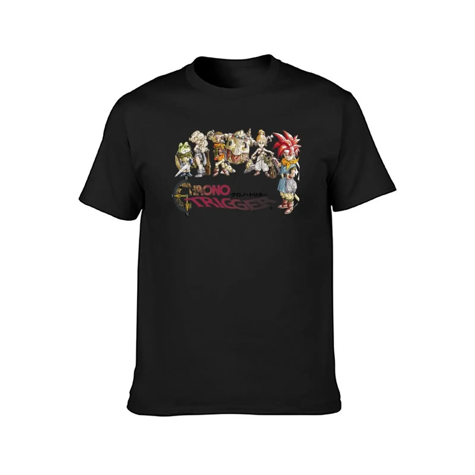 CHRONO TRIGGER T-Shirt summer top boys animal print men graphic t shirts