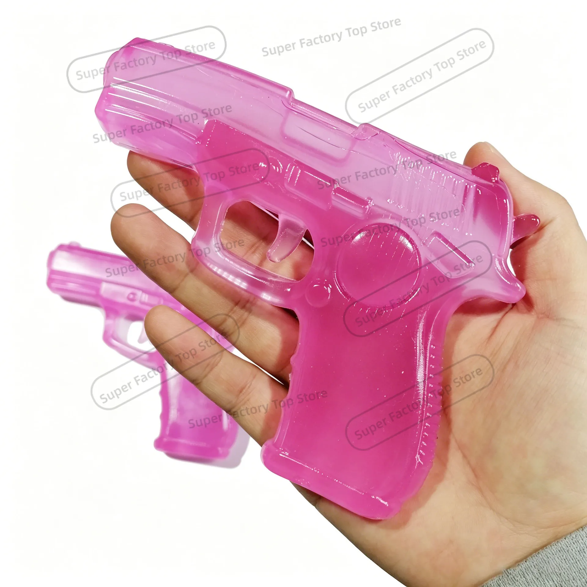 Creative Squeeze Maltose Toy Pistol kneading music slow rebound maltose ice cube pressure relief ball Halloween Christmas gift