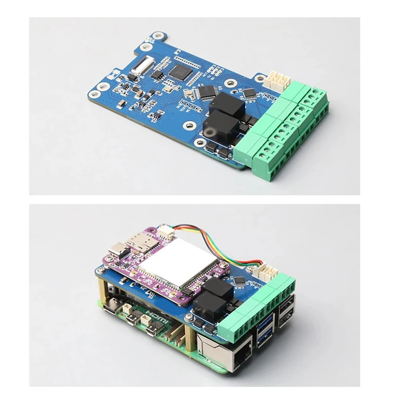 MPUUART-Módulo para Raspberry Pi 5 RS485 ISO RS232 USB2.0 4G LTE