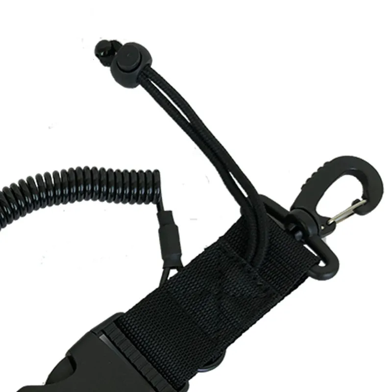 Scuba Diving Dive Canoe Camera Lanyard with Quick Release Buckle and Clips for Under Kayaking Swimming Sports Accessories