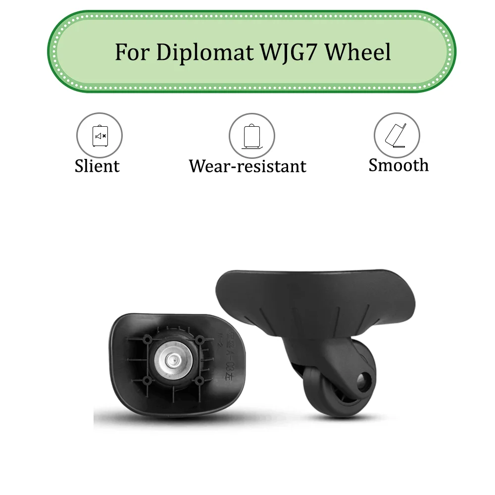 

For Diplomat WJG7 Universal Wheel Replacement Suitcase Silent Smooth Shock Absorbing Durable Convenient Accessories Caster Wheel