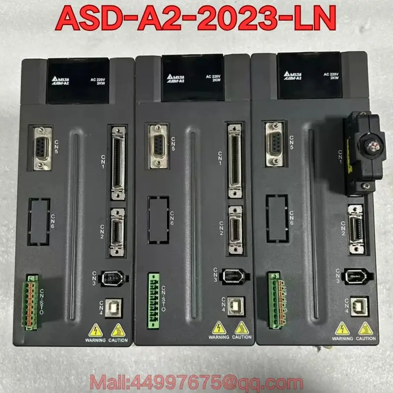 

Second-hand ASD-A2-2023-LN servo drive function test is normal