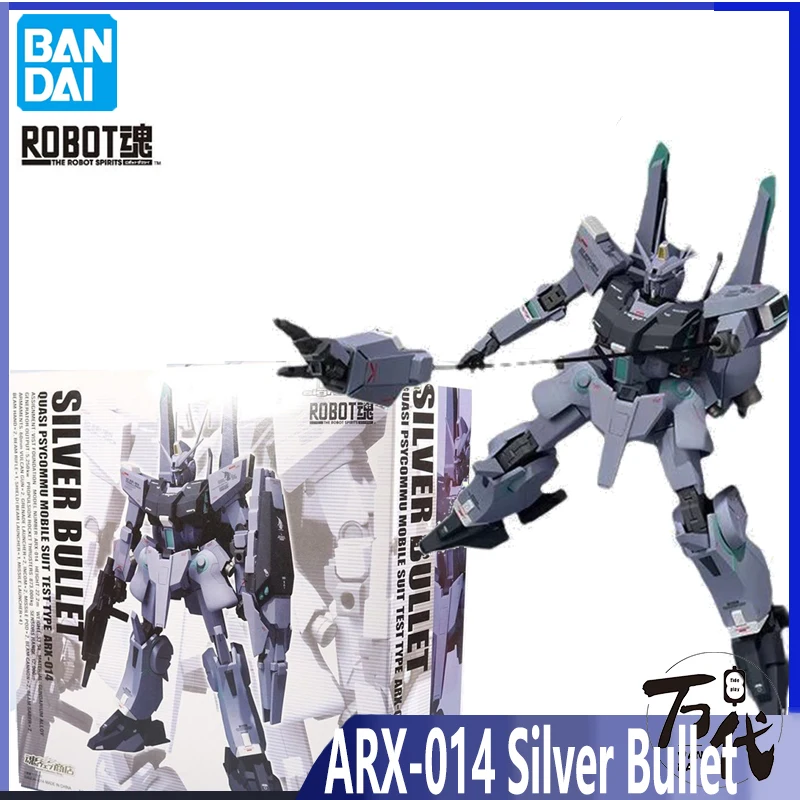 

Bandai robotsigns 15/144 ARX-014 Серебряная цилиндрическая модель Gundam, подвижные соединения, высокое качество, оригинальная коробка