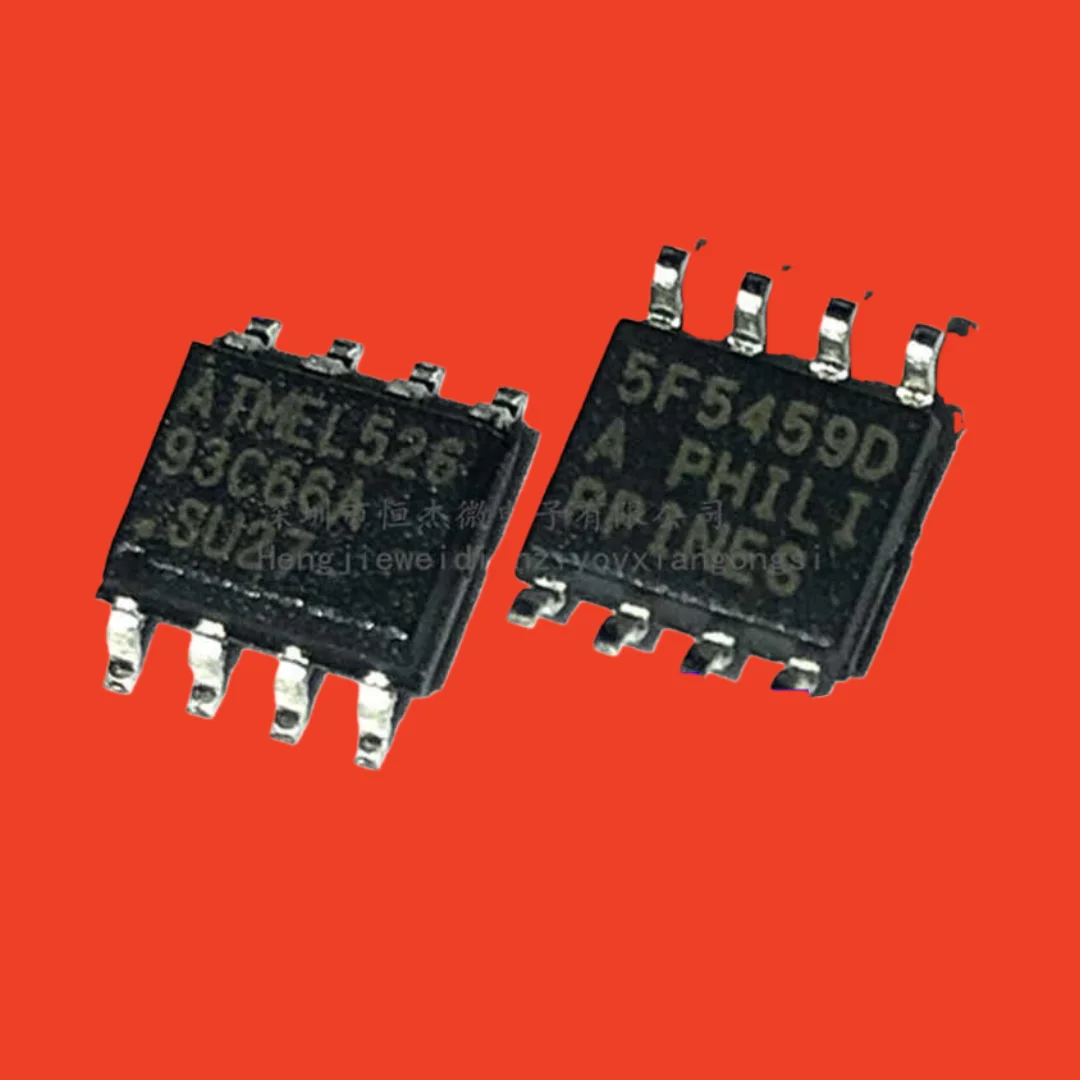 5PCS/new original AT93C66A-10SU-2.7 screen printing 93C66A patch SOP-8 memory IC chip