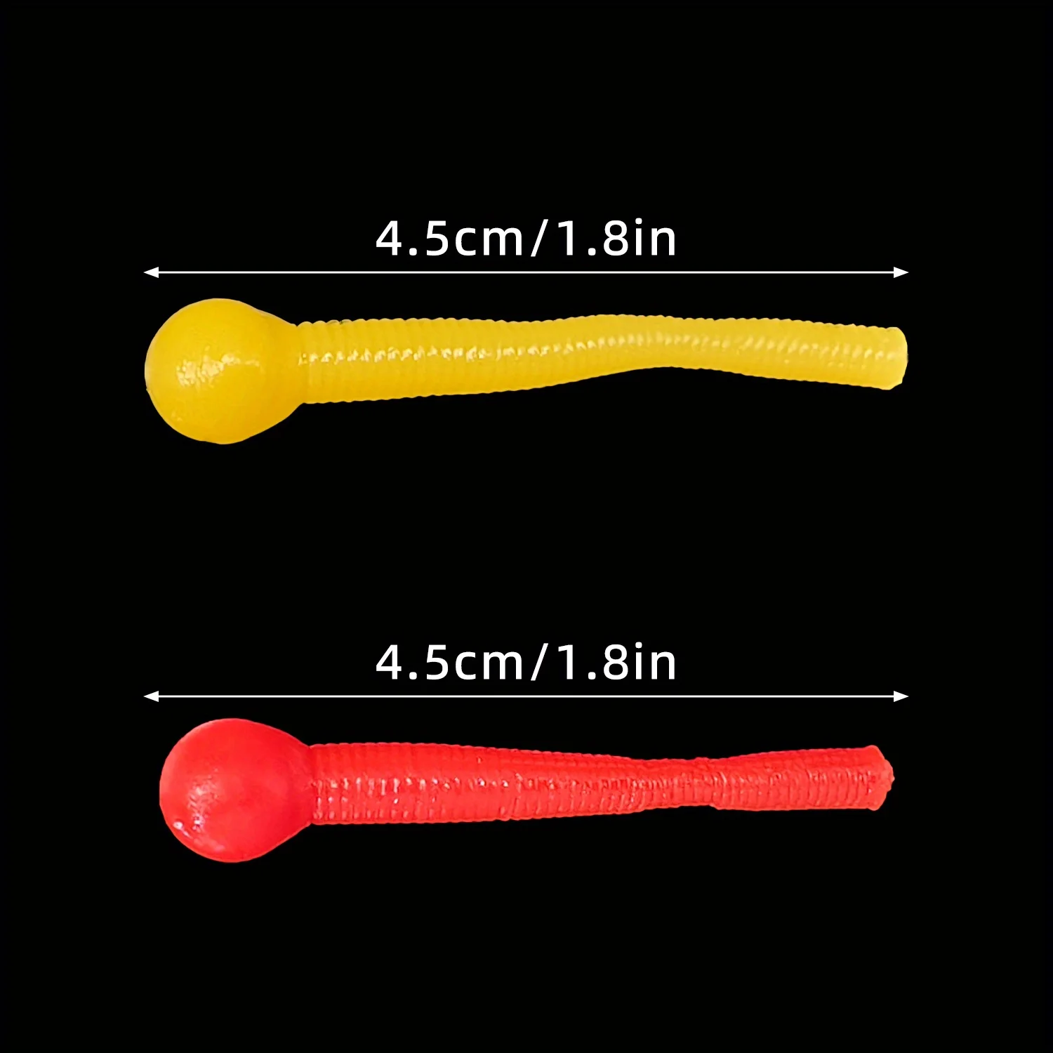 ANFS 30pcs Soft Fishing Lure Floating Water Artificial Baits For Freshwater and Saltwater