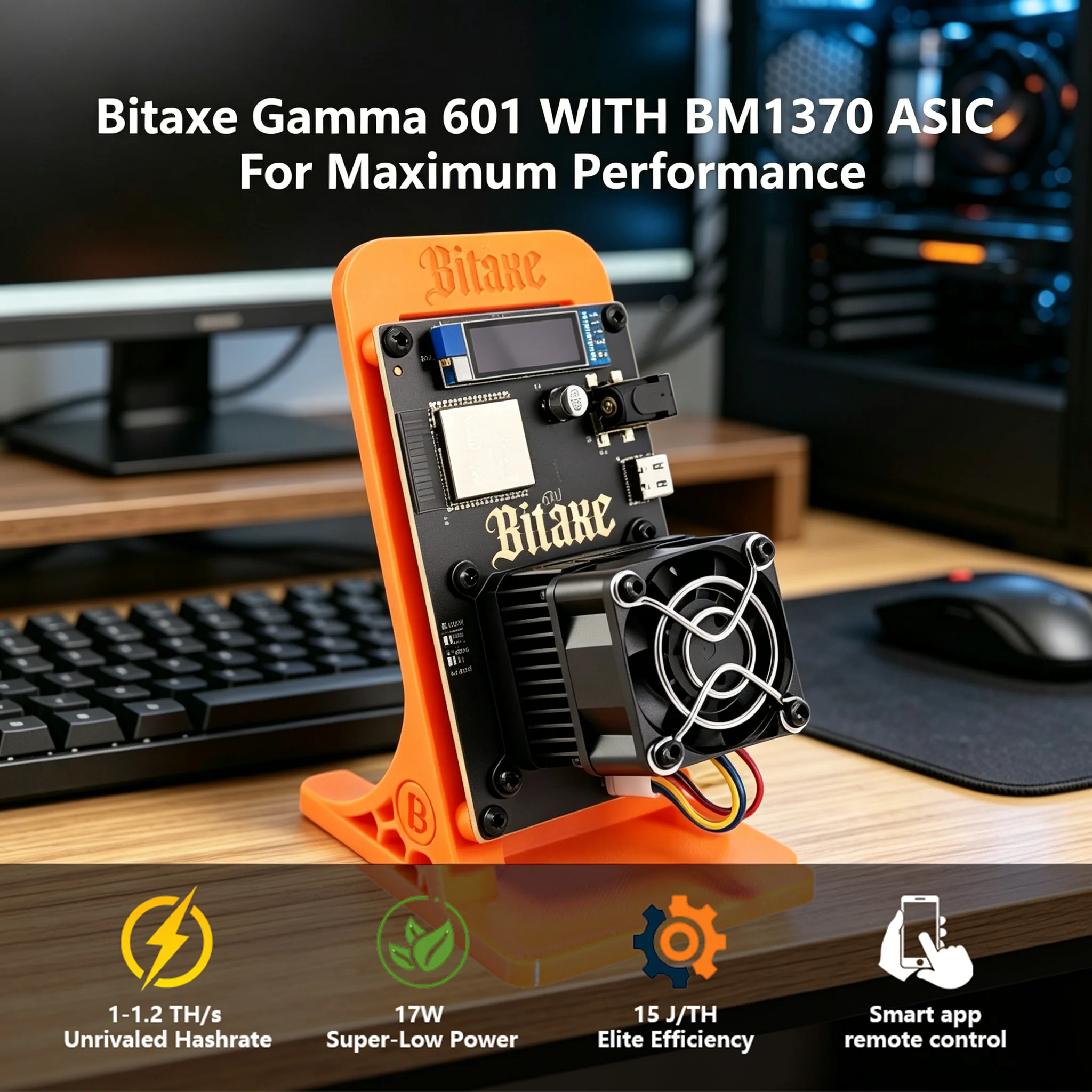 STARMINER Smart New 2026 최신 Bitaxe Gamma 601 솔로 마이... - 5