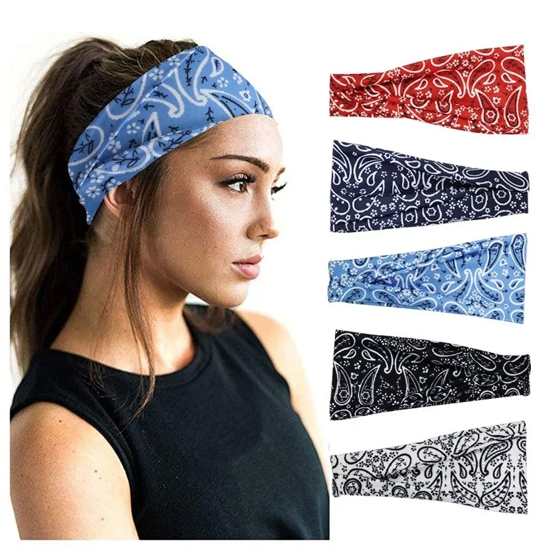 African Pattern Printed Headbands Women Twisted Headbands Salon Makeup Headbands Headwear Turbans Women's Hair