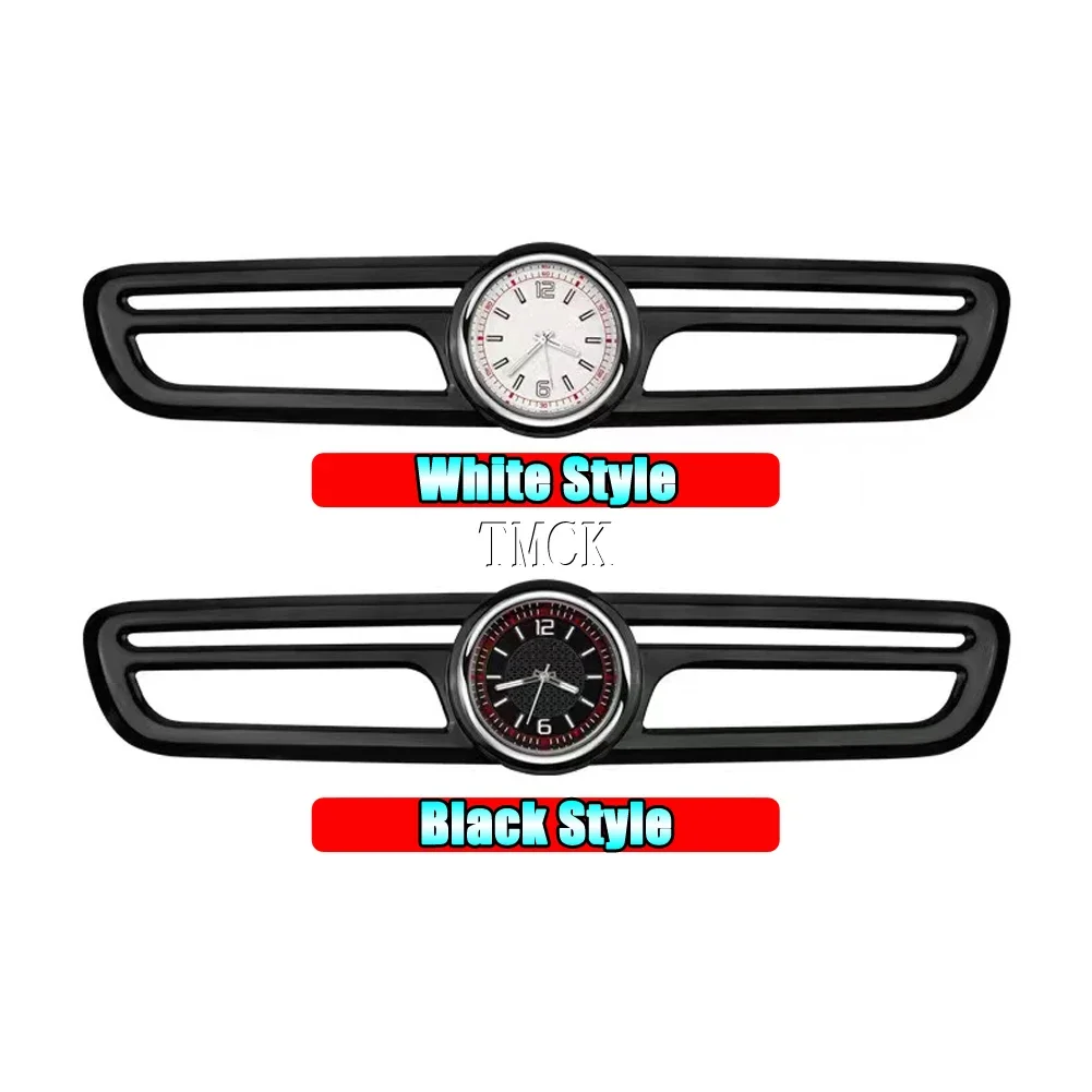 For Mercedes Benz C E GLC Class W205 W213 X253 2015-2022 Car Accessories Center Console Gear Air Conditioner Quartz Clock Watch